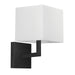 Dainolite Canada - One Light Wall Sconce - Lucas - Black- Union Lighting Luminaires Decor