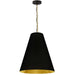Dainolite Canada - One Light Pendant - Anaya - Black- Union Lighting Luminaires Decor