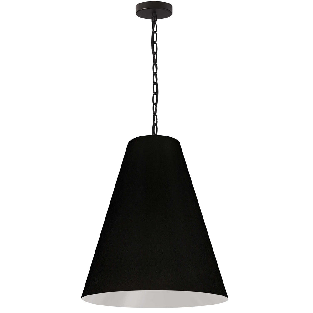 Dainolite Canada - One Light Pendant - Anaya - Black- Union Lighting Luminaires Decor