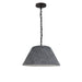 Dainolite Canada - One Light Pendant - Brynn - Grey- Union Lighting Luminaires Decor