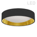 Dainolite Canada - LED Flush Mount - CFLD - Black- Union Lighting Luminaires Decor