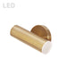 Dainolite Canada - LED Wall Sconce - Constance - Aged Brass- Union Lighting Luminaires Decor