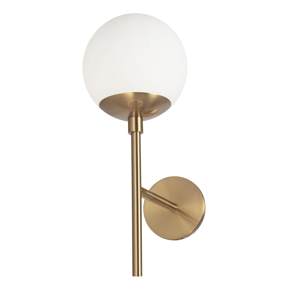 Dainolite Canada - One Light Wall Sconce - Dayana - Aged Brass- Union Lighting Luminaires Decor