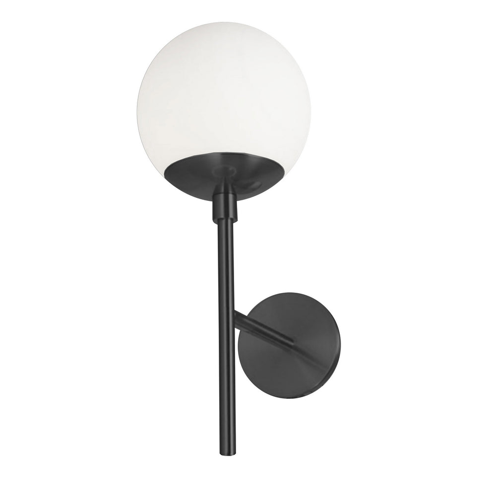 Dainolite Canada - One Light Wall Sconce - Dayana - Black- Union Lighting Luminaires Decor