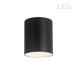 Dainolite Canada - LED Flush Mount - Echo - Black- Union Lighting Luminaires Decor