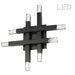 Dainolite Canada - LED Wall Sconce - Francesca - Black- Union Lighting Luminaires Decor