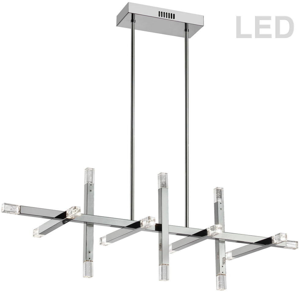 Dainolite Canada - LED Chandelier - Francesca - Polished Chrome- Union Lighting Luminaires Decor