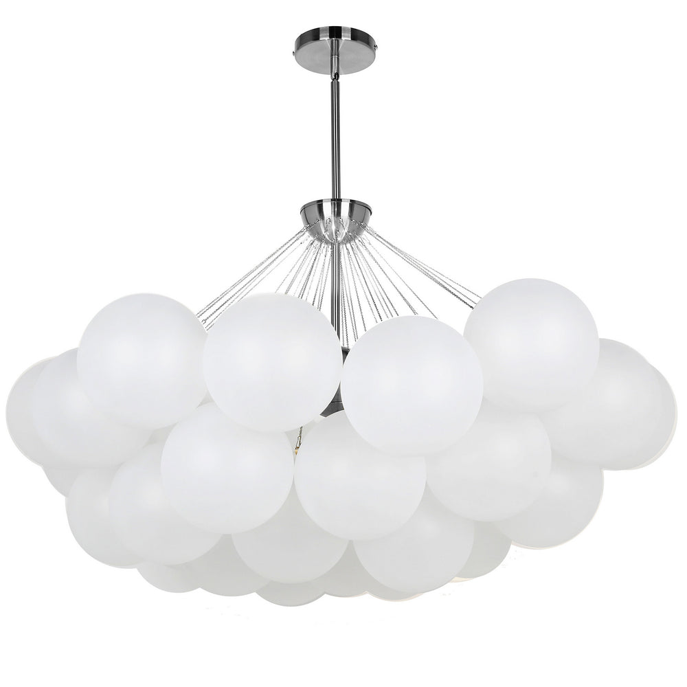 Dainolite Canada - Eight Light Chandelier - Miles - White- Union Lighting Luminaires Decor