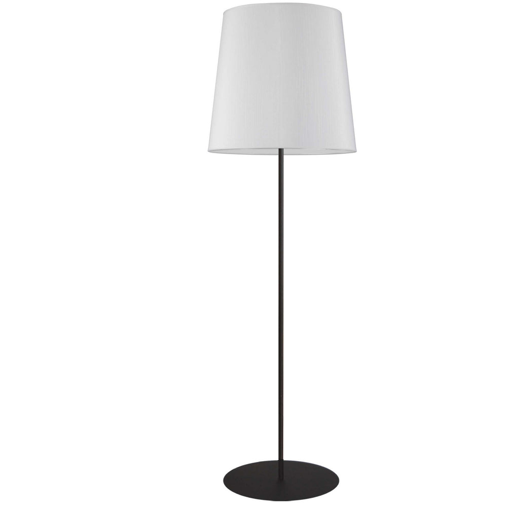 Dainolite Canada - One Light Floor lamp - Maine - Black- Union Lighting Luminaires Decor