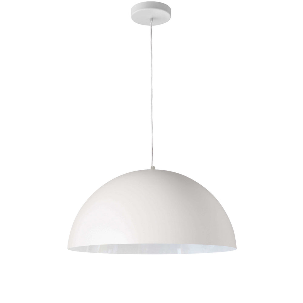 Dainolite Canada - One Light Pendant - Ofelia - White- Union Lighting Luminaires Decor