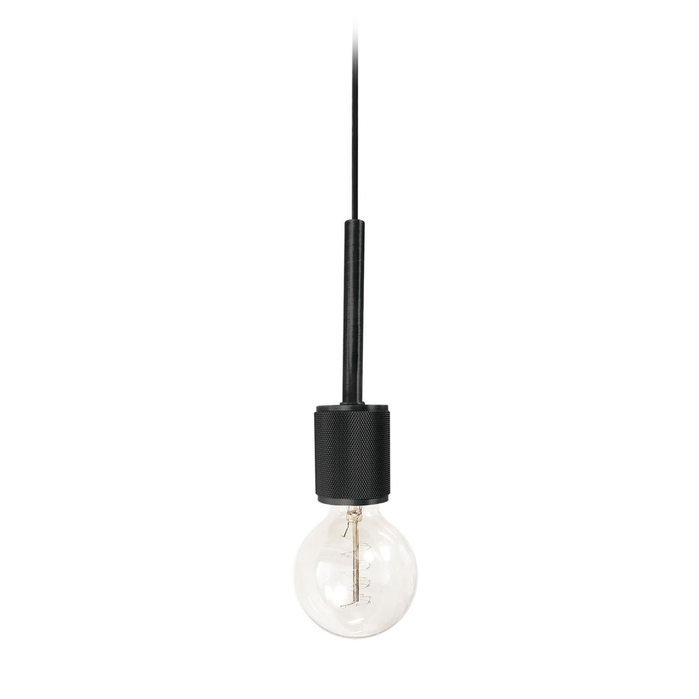 Dainolite Canada - One Light Pendant - Roswell - Black- Union Lighting Luminaires Decor