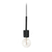 Dainolite Canada - One Light Pendant - Roswell - Black- Union Lighting Luminaires Decor