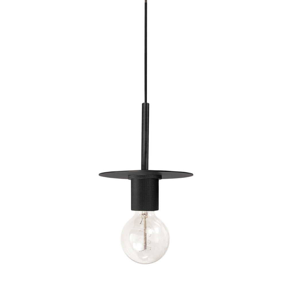 Dainolite Canada - One Light Pendant - Roswell - Black- Union Lighting Luminaires Decor