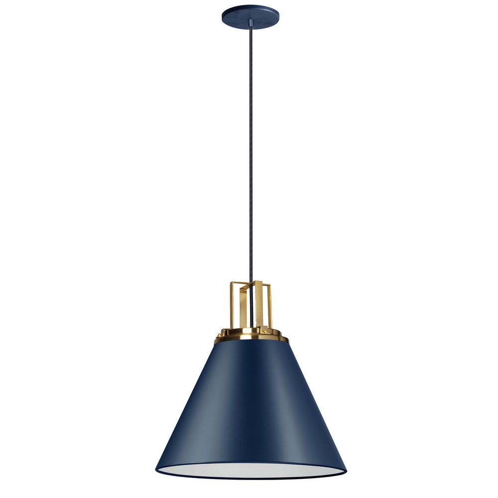 Dainolite Canada - One Light Pendant - Sonus - Blue- Union Lighting Luminaires Decor
