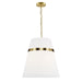 Dainolite Canada - Three Light Pendant - Symphony - White- Union Lighting Luminaires Decor