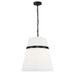 Dainolite Canada - Three Light Pendant - Symphony - White- Union Lighting Luminaires Decor