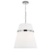 Dainolite Canada - Three Light Pendant - Symphony - White- Union Lighting Luminaires Decor