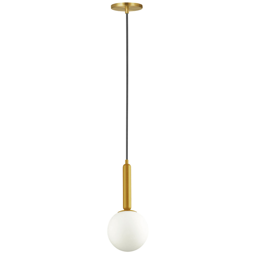 Dainolite Canada - One Light Pendant - Tara - Aged Brass- Union Lighting Luminaires Decor