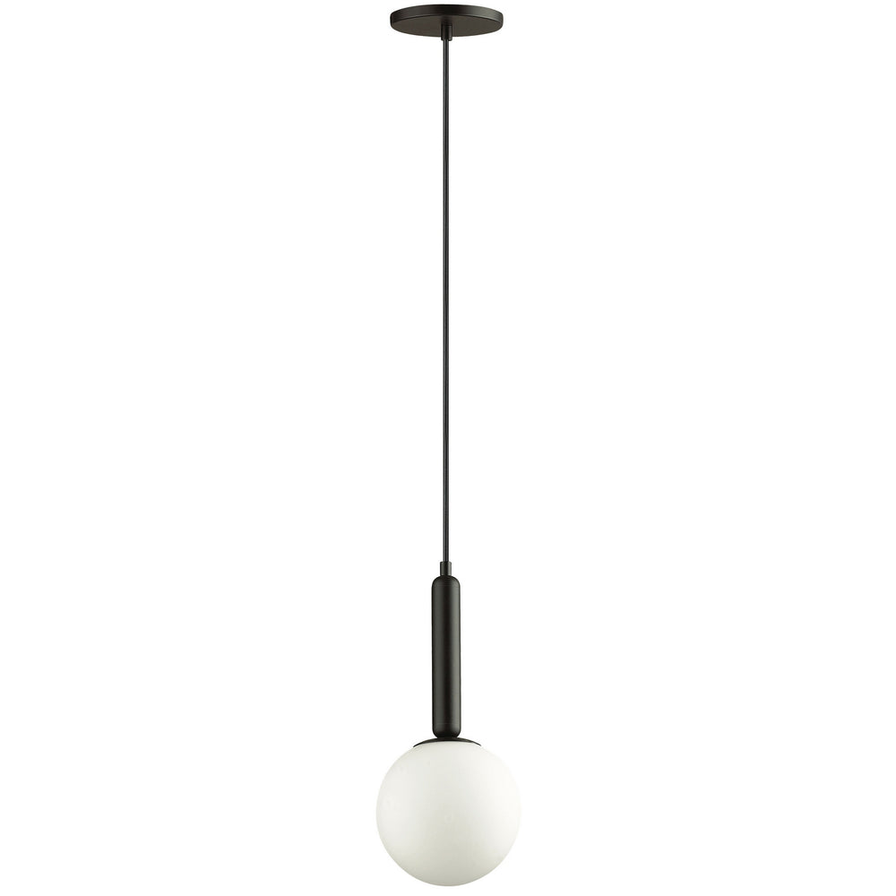 Dainolite Canada - One Light Pendant - Tara - Black- Union Lighting Luminaires Decor