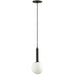 Dainolite Canada - One Light Pendant - Tara - Black- Union Lighting Luminaires Decor