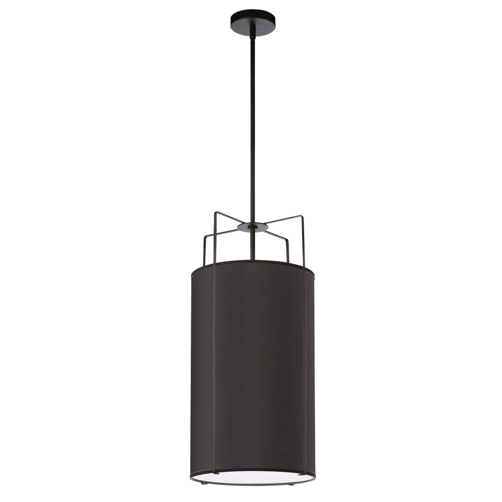 Dainolite Canada - Four Light Pendant - Trapezoid - Black- Union Lighting Luminaires Decor