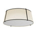 Dainolite Canada - Four Light Flush Mount - Trapezoid - Cream- Union Lighting Luminaires Decor