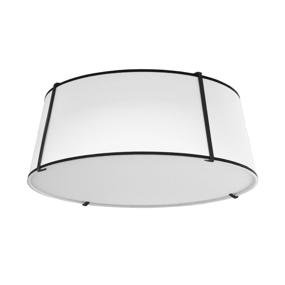 Dainolite Canada - Four Light Flushmount - Trapezoid - White- Union Lighting Luminaires Decor