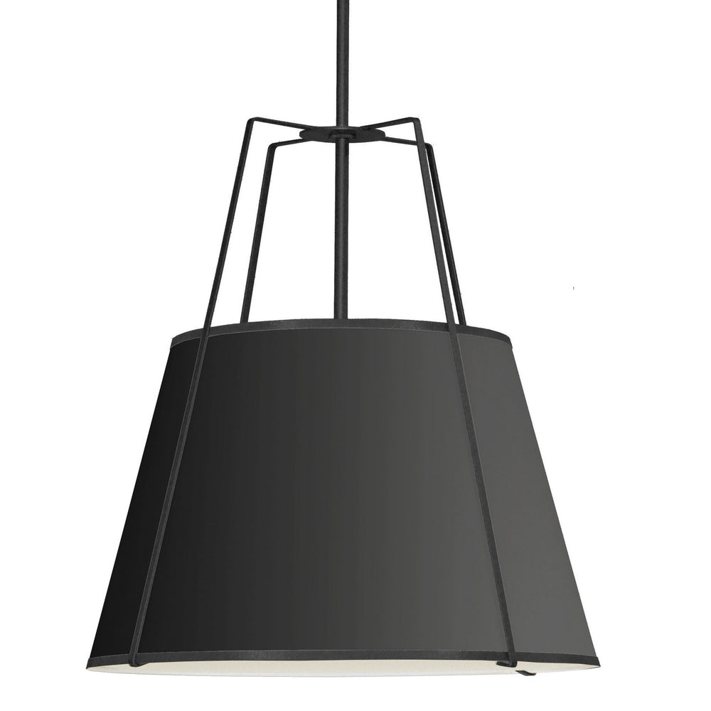 Dainolite Canada - Four Light Pendant - Trapezoid - Black- Union Lighting Luminaires Decor