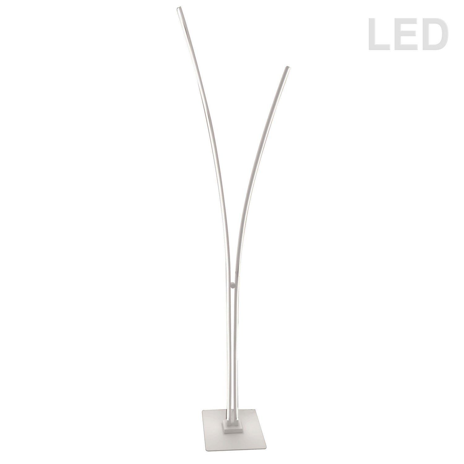 Dainolite Canada - LED Floor Lamp - Vincent - White- Union Lighting Luminaires Decor