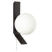 Dainolite Canada - One Light Wall Sconce - Valemont - Black- Union Lighting Luminaires Decor