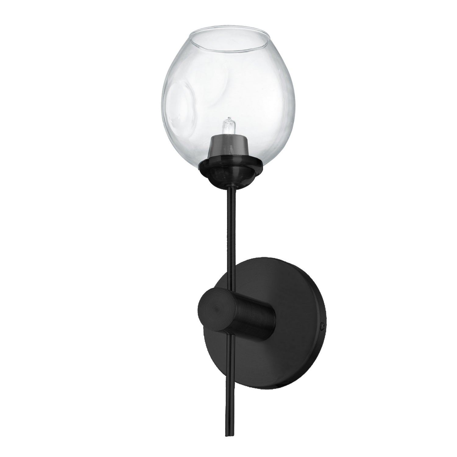 Dainolite Canada - One Light Vanity Fixture - Abii - Black- Union Lighting Luminaires Decor