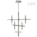 Dainolite Canada - LED Chandelier - Francesca - Polished Chrome- Union Lighting Luminaires Decor