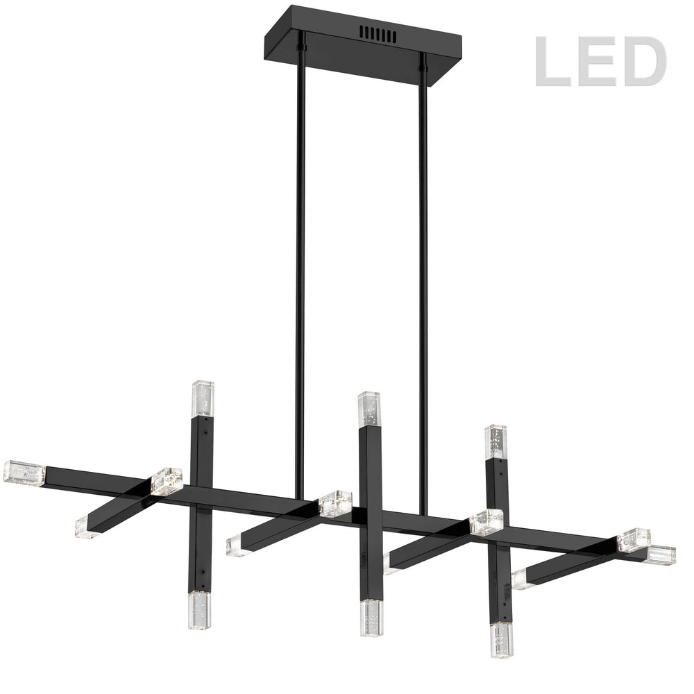 Dainolite Canada - LED Chandelier - Francesca - Black- Union Lighting Luminaires Decor