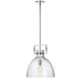 Dainolite Canada - One Light Pendant - Liberty - Clear- Union Lighting Luminaires Decor