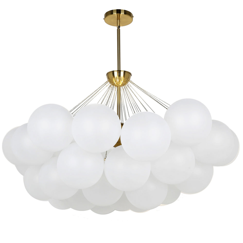 Dainolite Canada - Eight Light Chandelier - Miles - White- Union Lighting Luminaires Decor