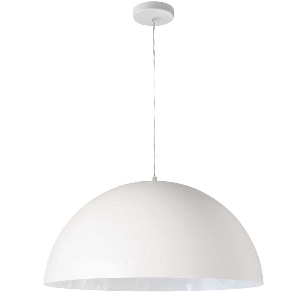 Dainolite Canada - One Light Pendant - Ofelia - White- Union Lighting Luminaires Decor