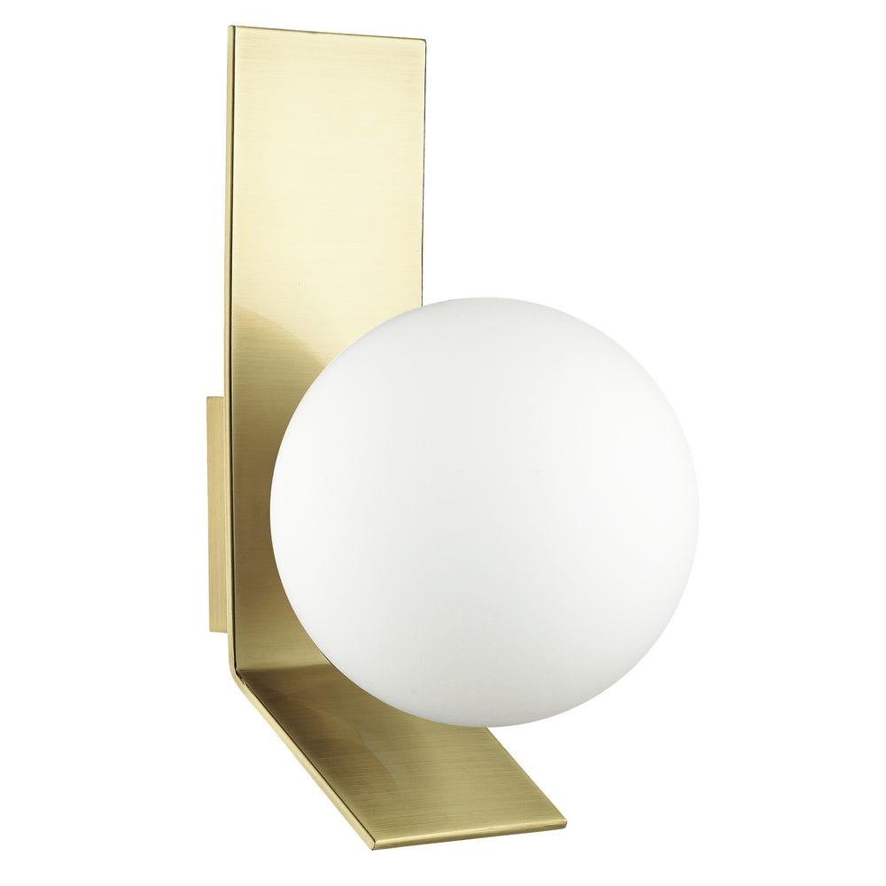 Dainolite Canada - One Light Wall Sconce - Valemont - Aged Brass- Union Lighting Luminaires Decor
