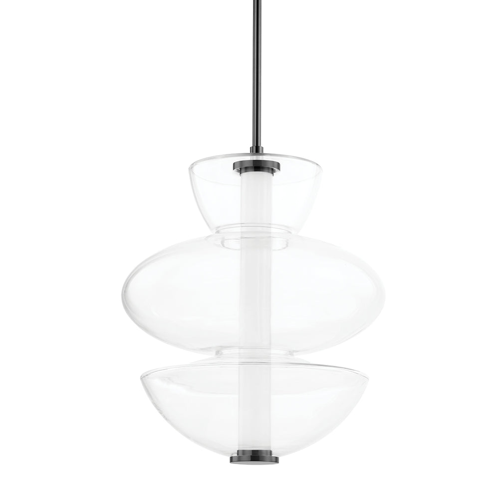Hudson Valley Canada - LED Pendant - Palermo - Black Nickel- Union Lighting Luminaires Decor