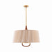 Arteriors - Six Light Pendant - Middlebury - Natural- Union Lighting Luminaires Decor