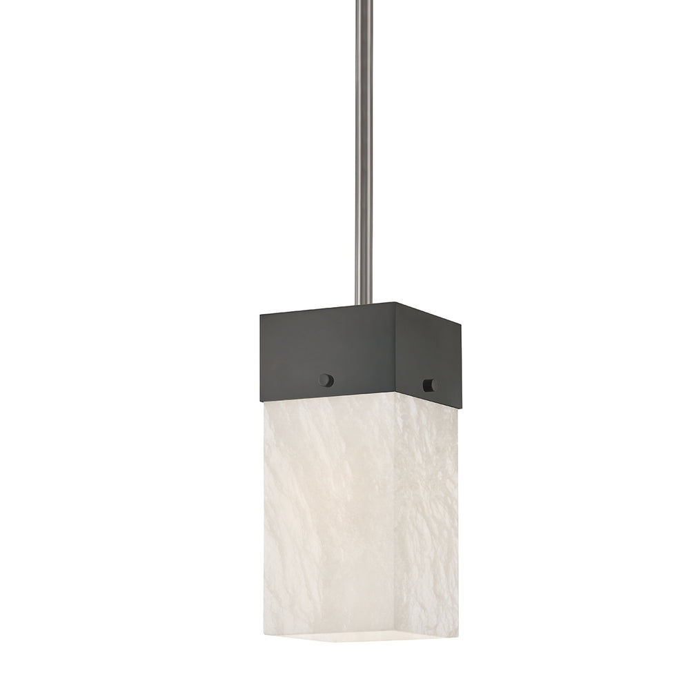 Hudson Valley Canada - One Light Pendant - Times Square - Black Nickel- Union Lighting Luminaires Decor