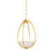 Hudson Valley Canada - LED Pendant - Lloyd - Aged Brass- Union Lighting Luminaires Decor