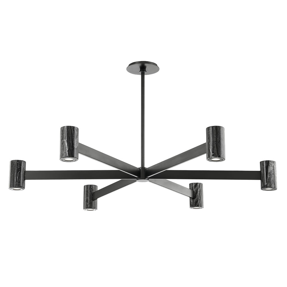 Hudson Valley Canada - LED Chandelier - Predock - Black Brass- Union Lighting Luminaires Decor
