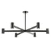 Hudson Valley Canada - LED Chandelier - Predock - Black Brass- Union Lighting Luminaires Decor