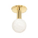 Hudson Valley Canada - LED Flush Mount - Murray Hill - Aged Brass- Union Lighting Luminaires Decor