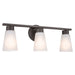 Kichler Canada - Three Light Bath - Stamos - Olde Bronze- Union Lighting Luminaires Decor