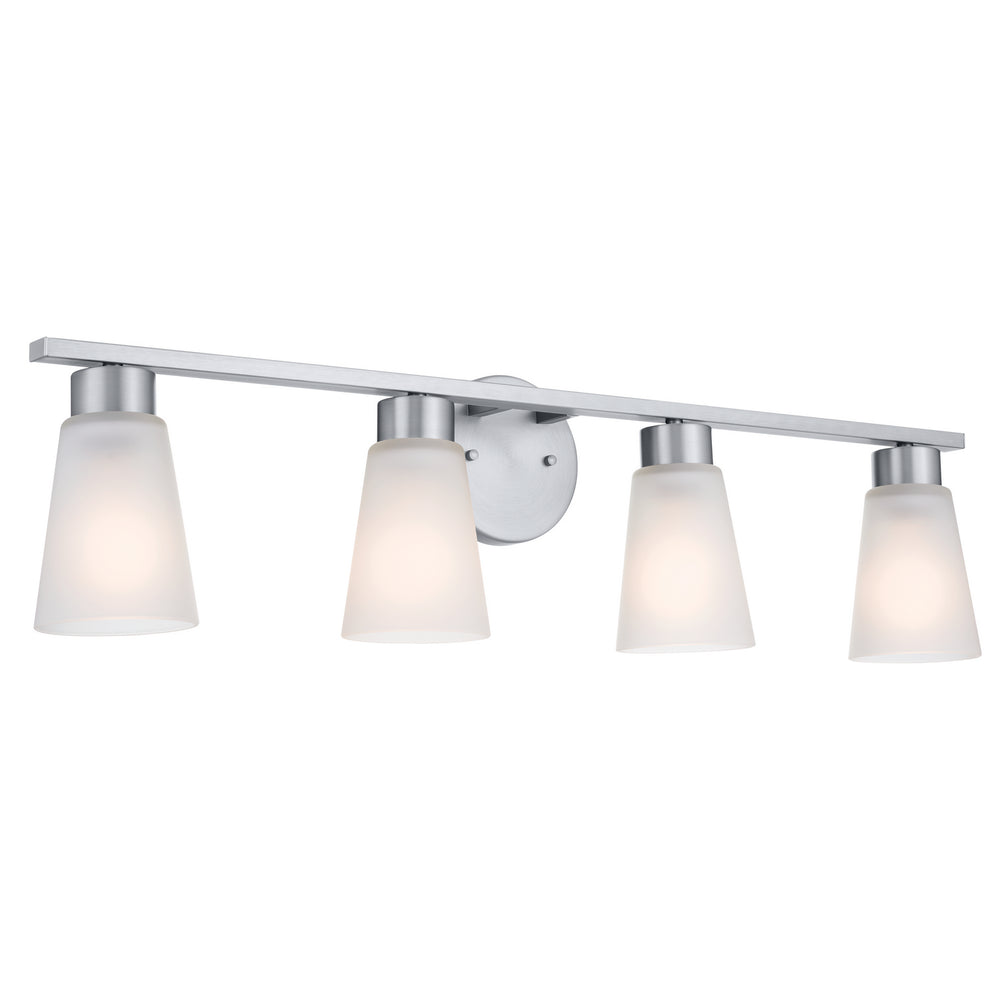 Kichler Canada - Four Light Bath - Stamos - Brushed Nickel- Union Lighting Luminaires Decor
