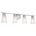 Kichler Canada - Four Light Bath - Stamos - Brushed Nickel- Union Lighting Luminaires Decor