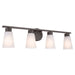 Kichler Canada - Four Light Bath - Stamos - Olde Bronze- Union Lighting Luminaires Decor