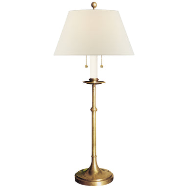 Visual Comfort Signature Canada - Two Light Table Lamp - Dorchester - Antique-Burnished Brass- Union Lighting Luminaires Decor