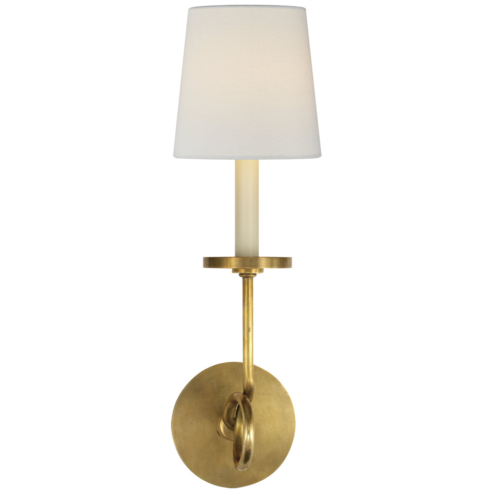 Visual Comfort Signature Canada - One Light Wall Sconce - Symmetric Twist - Antique-Burnished Brass- Union Lighting Luminaires Decor